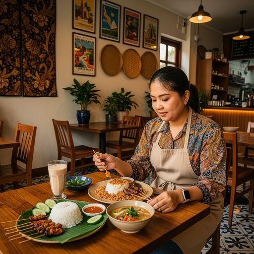 A colorful selection of Roti Canai served with a bowl of spicy dhal and sambal.